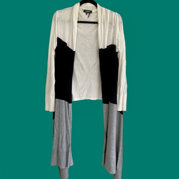 DKNY Assymetric Color Block Wrap - Picture 5 of 5